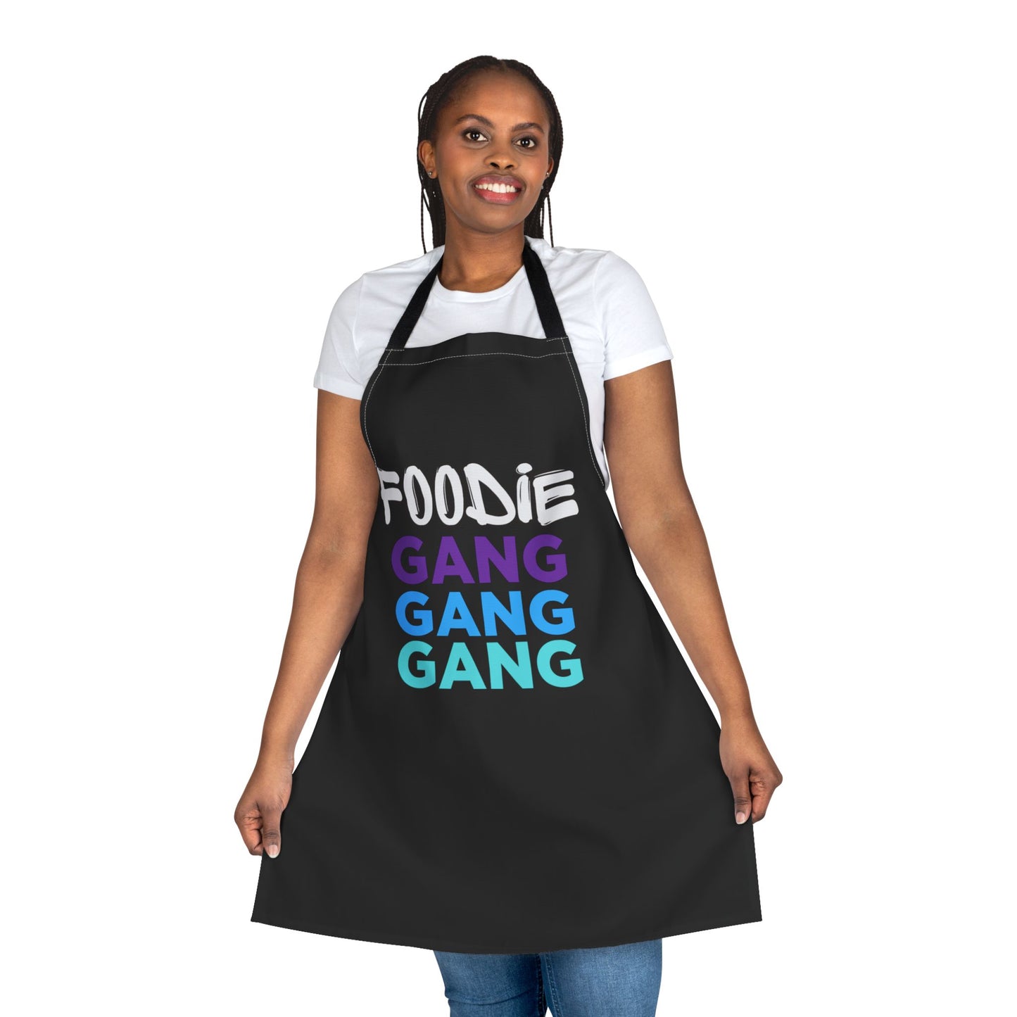 Foodie Gang Apron with 5-Color Straps