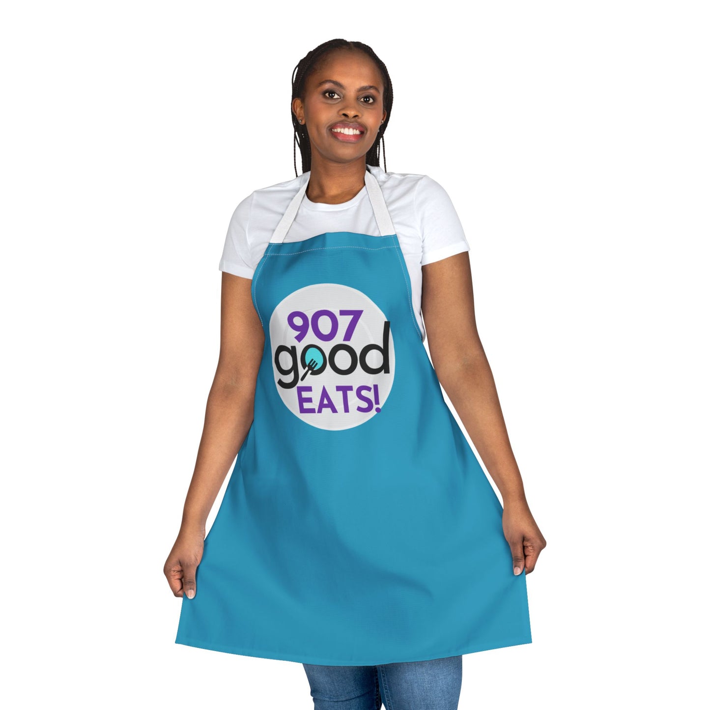 907GOODEATS! Apron (Blue)