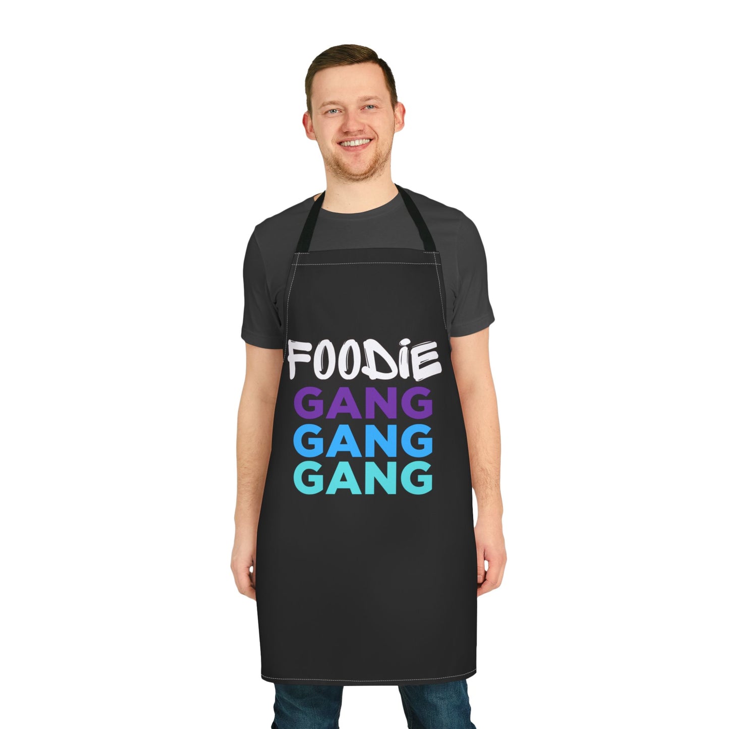 Foodie Gang Apron with 5-Color Straps